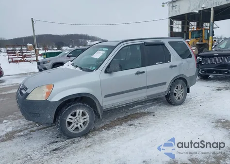 2002 Honda Cr-V Ex from USA, damaged, VIN JHLRD78822C055682